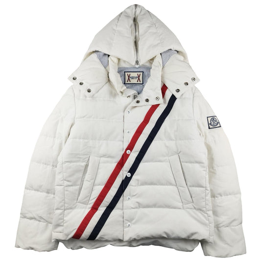 Moncler - Doudoune Grenoble blanc cassé taille M