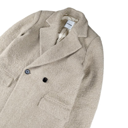 Sandro - Manteau long beige taille M