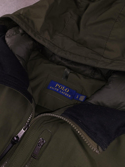 Ralph Lauren - Parka matelassée kaki taille L - Le Saptuaire