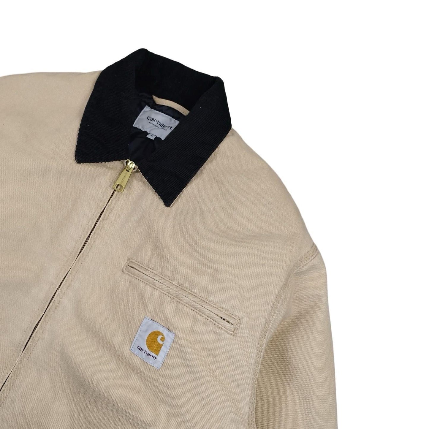 Carhatt - Veste « OG Détroit Jacket » crème taille M - Le Saptuaire