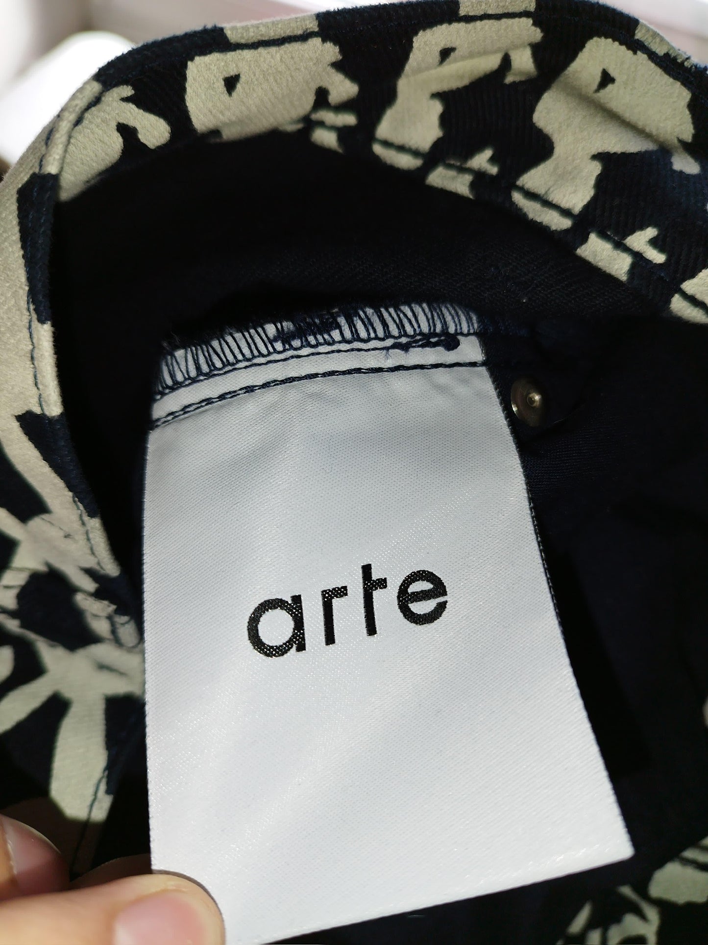 Arte - White and navy blue set size S