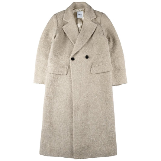 Sandro - Manteau long beige taille M