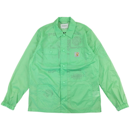 Carhartt - Coupe-vent « Brain Dead Chore Coat » léger vert taille M - Le Saptuaire