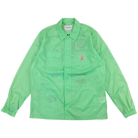 Carhartt - Coupe-vent « Brain Dead Chore Coat » léger vert taille M