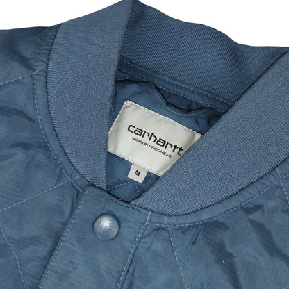 Carhartt - Veste « Barrow Liner » matelassée bleu turquoise taille M - Le Saptuaire