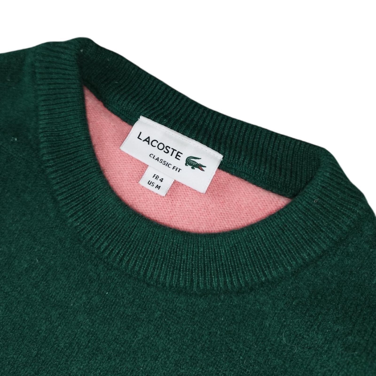 Lacoste - Pull en laine multicolore taille S - Le Saptuaire