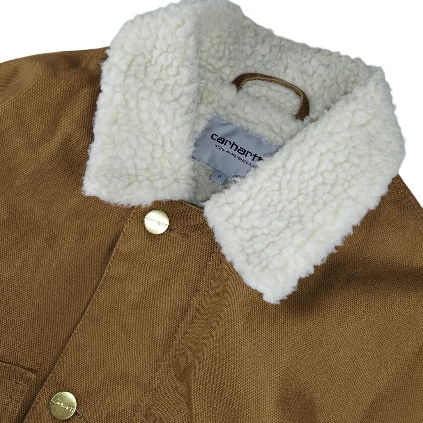 Carhartt - Veste molletonné moutarde taille S