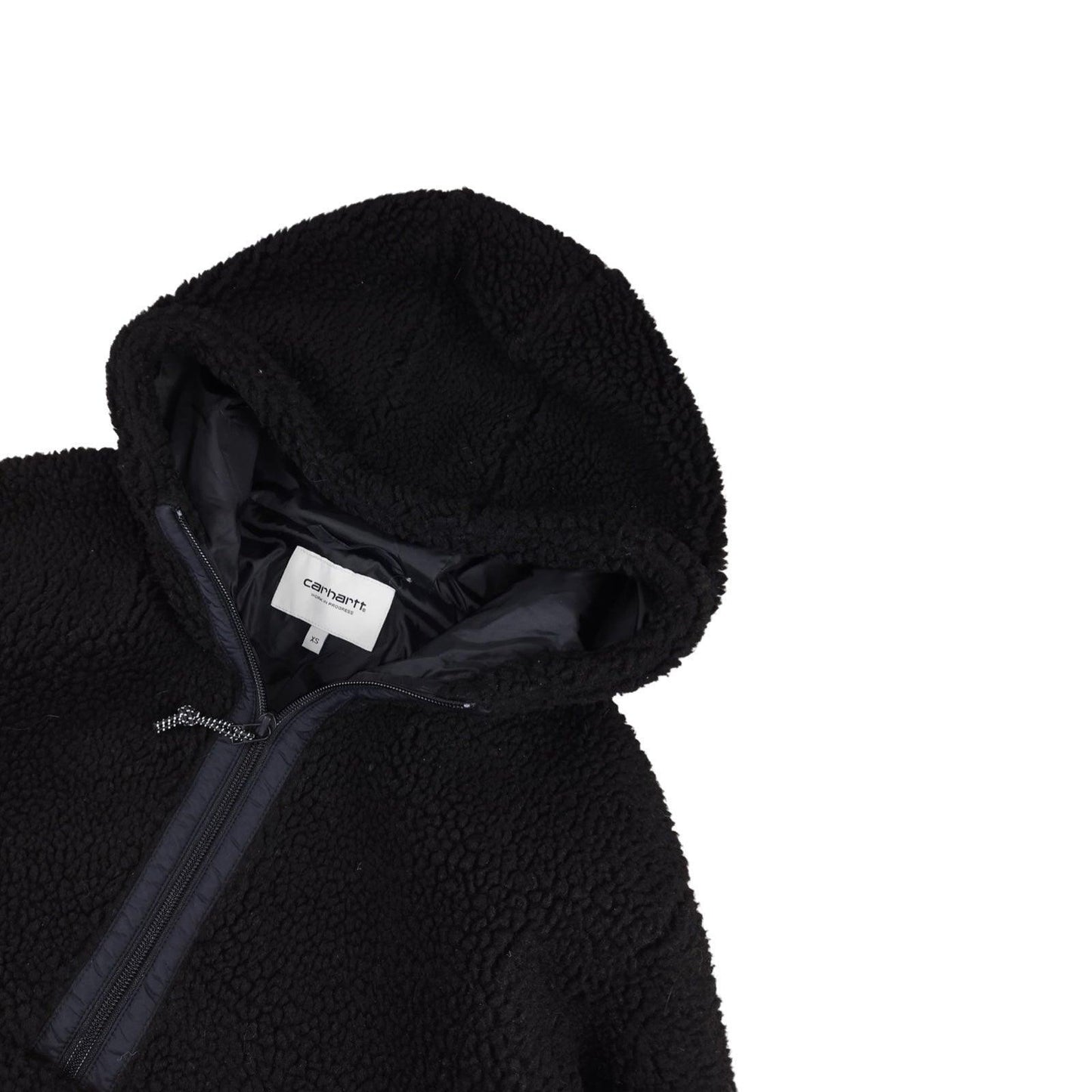 Carhartt - Polaire « W Hooded Loon Liner » à capuche noire taille XS - Le Saptuaire