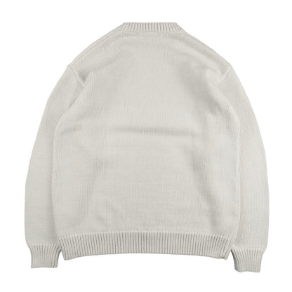 Lacoste - Pull blanc cassé taille S - Le Saptuaire