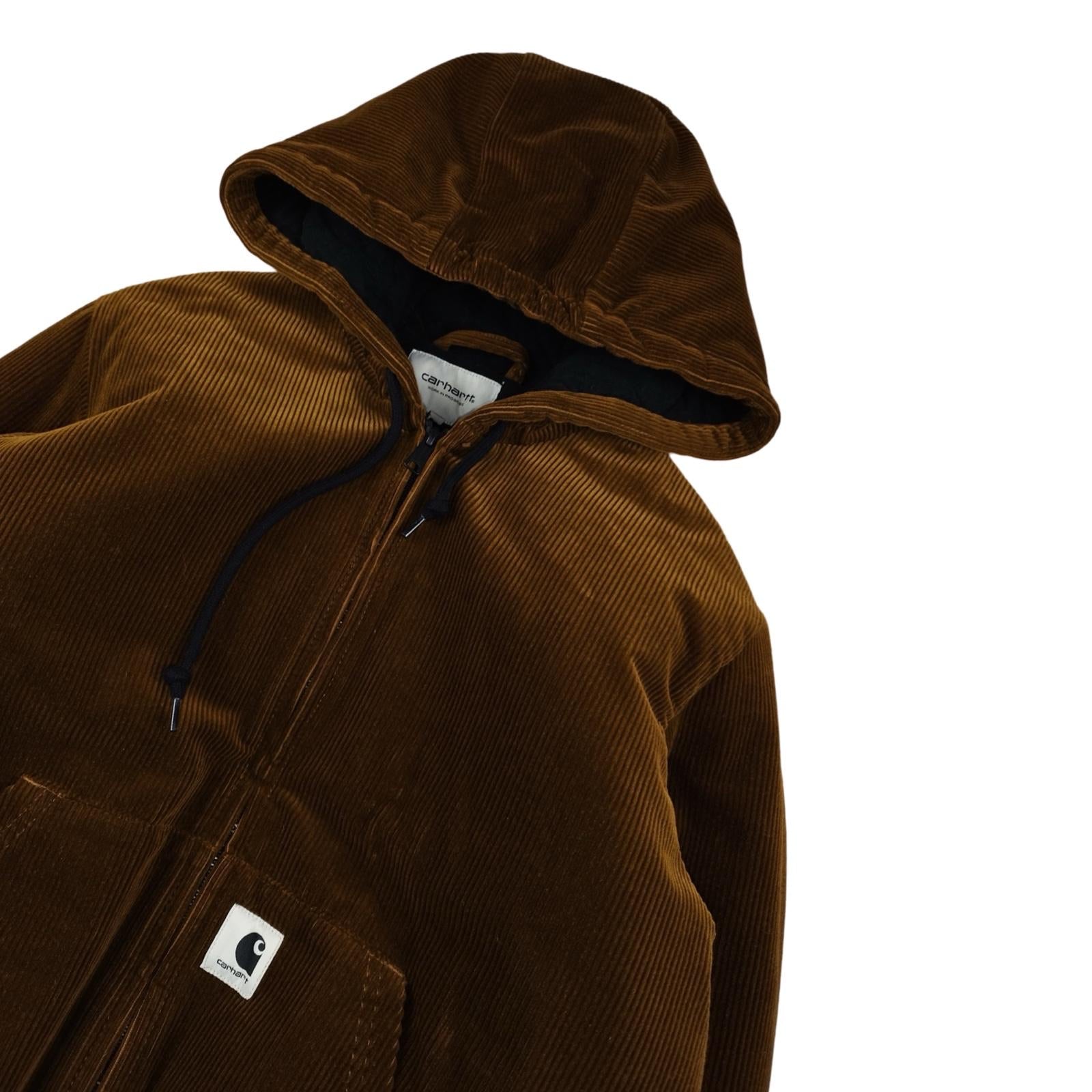 Carhartt - Veste à capuche en velours côtelé doré taille S - Le Saptuaire