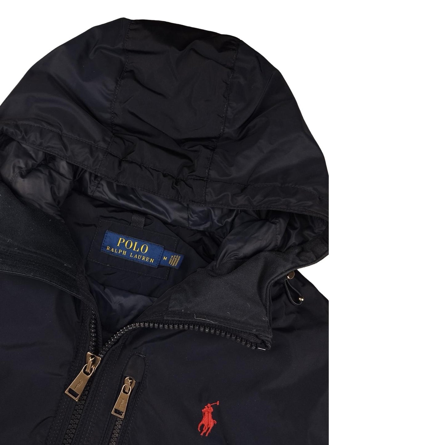 Ralph Lauren - Navy Quilted Parka Size M