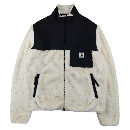 Carhartt - Polar con cremallera blanco talla M