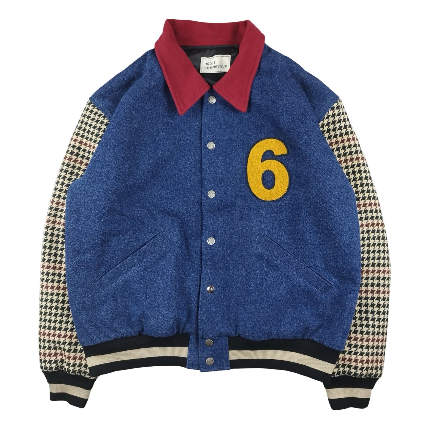 Drôle de Monsieur - Varsity Jacket en jean taille L