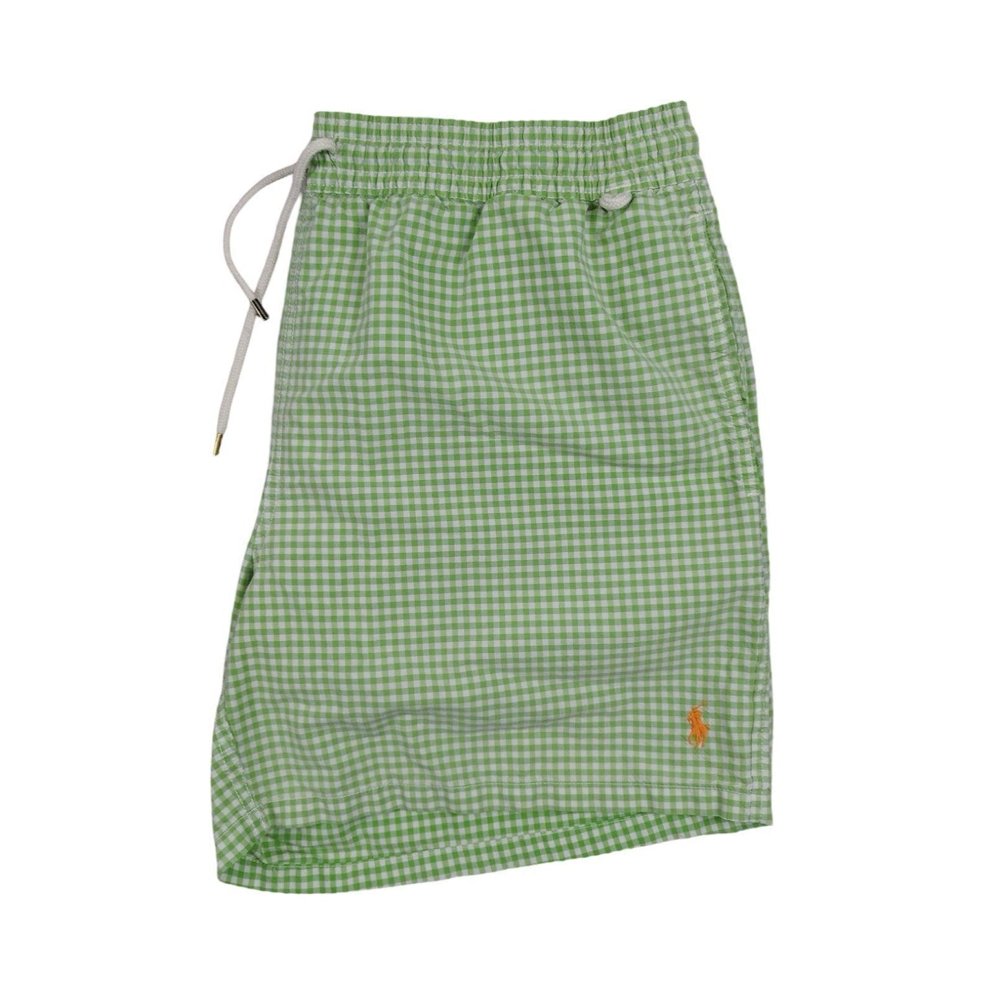 Ralph Lauren - Short de bain à carreaux vert taille XL - Le Saptuaire