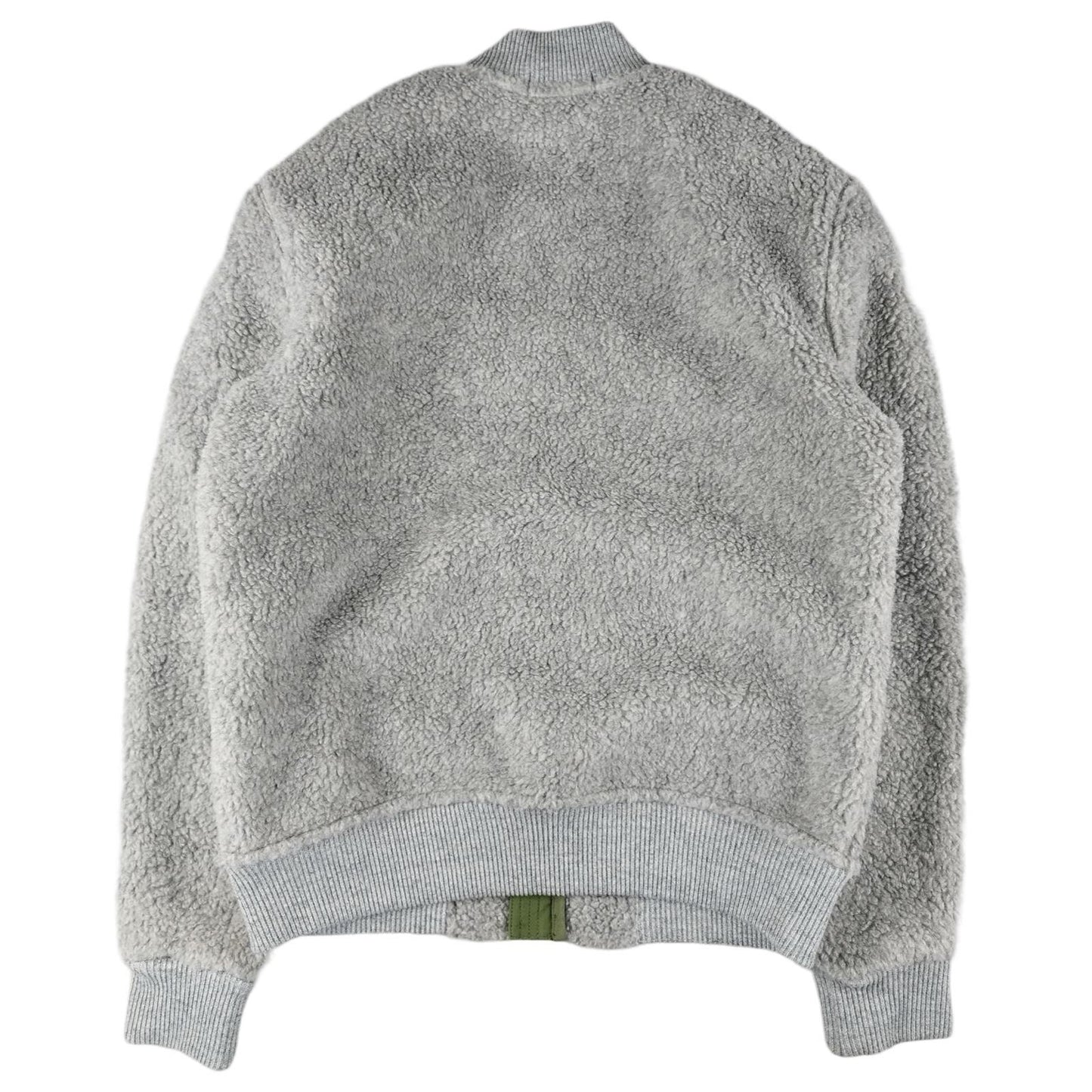 Ralph Lauren - Polar gris con cremallera completa, talla XS