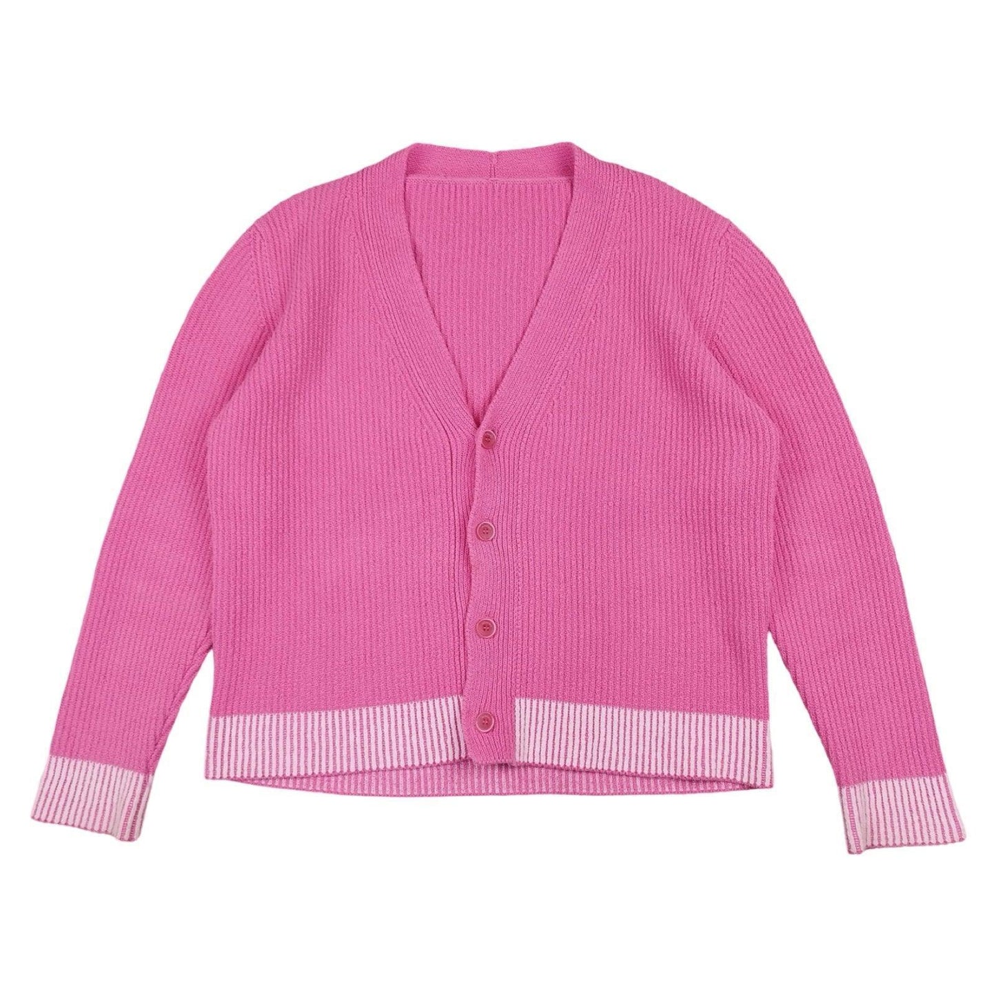 Jacquemus - Cardigan Lemone rose fluo taille M - Le Saptuaire