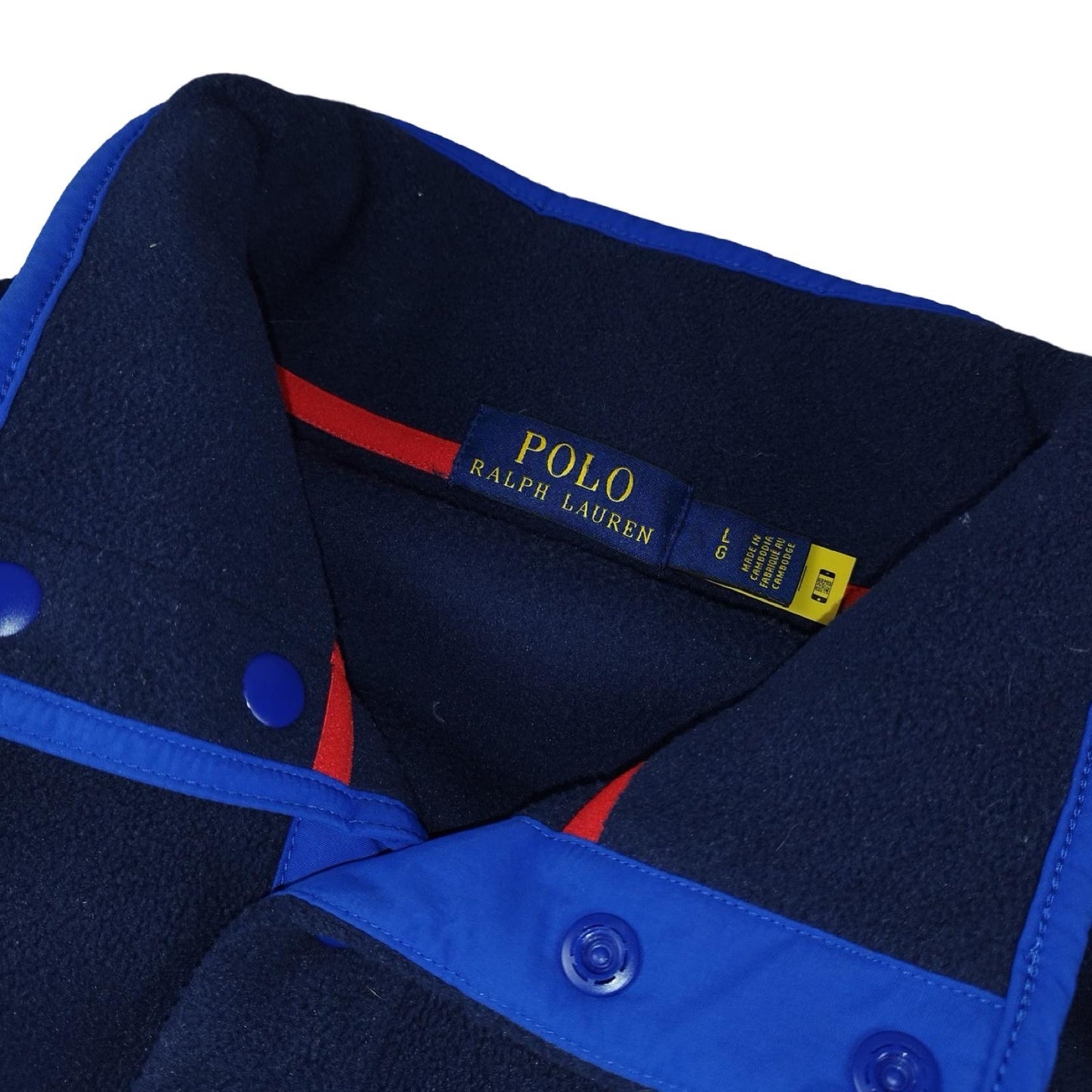 Ralph Lauren - Polaire bleu marine taille L - Le Saptuaire