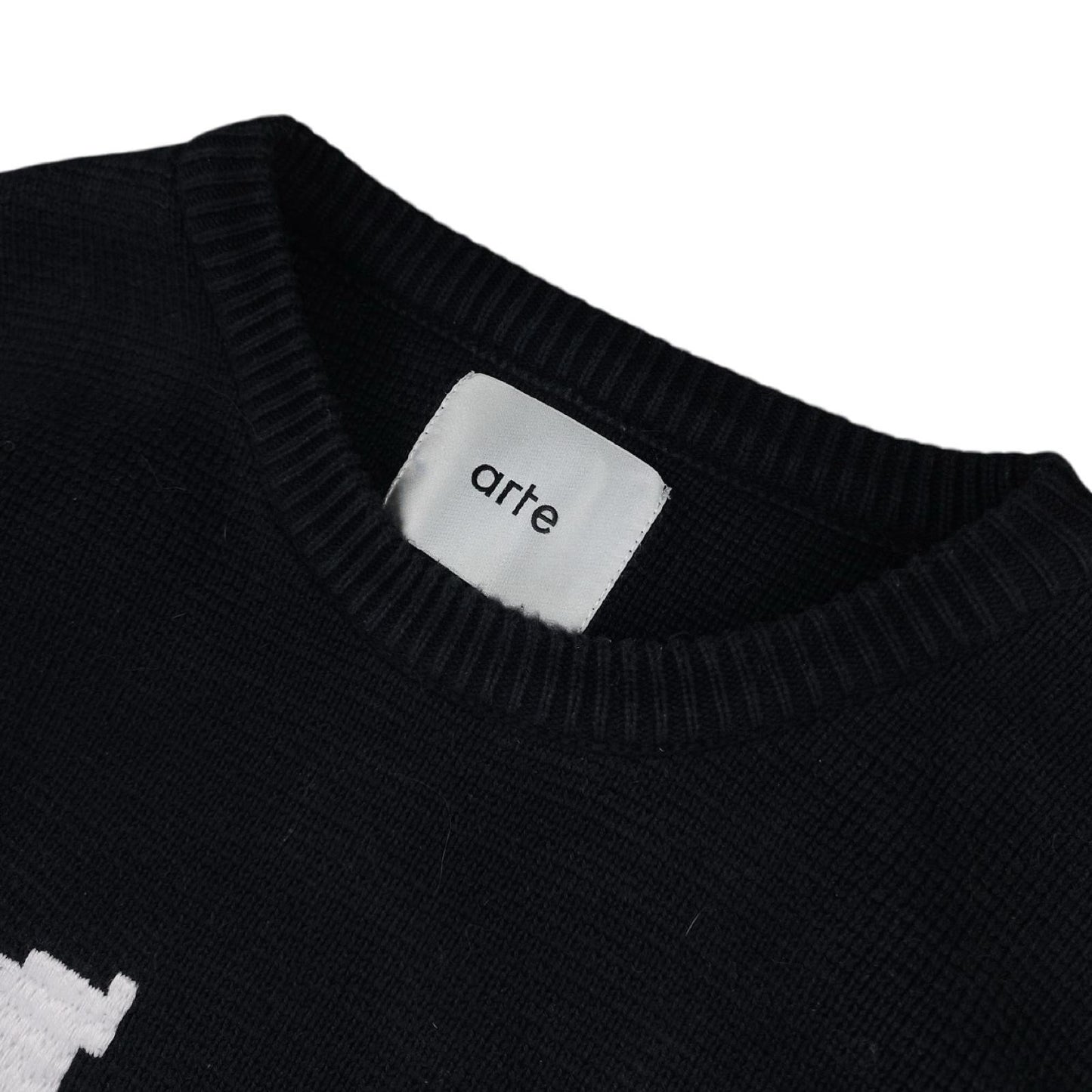 Arte - Pull en knit noire taille M