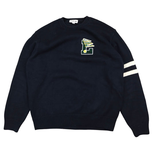 Lacoste - Pull bleu marine taille L - Le Saptuaire