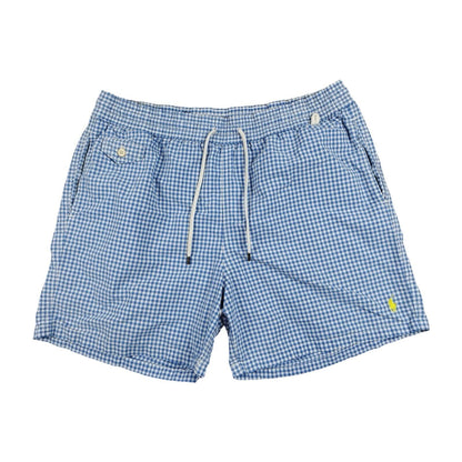 Ralph Lauren - Short de bain bleu à carreaux taille XL - Le Saptuaire