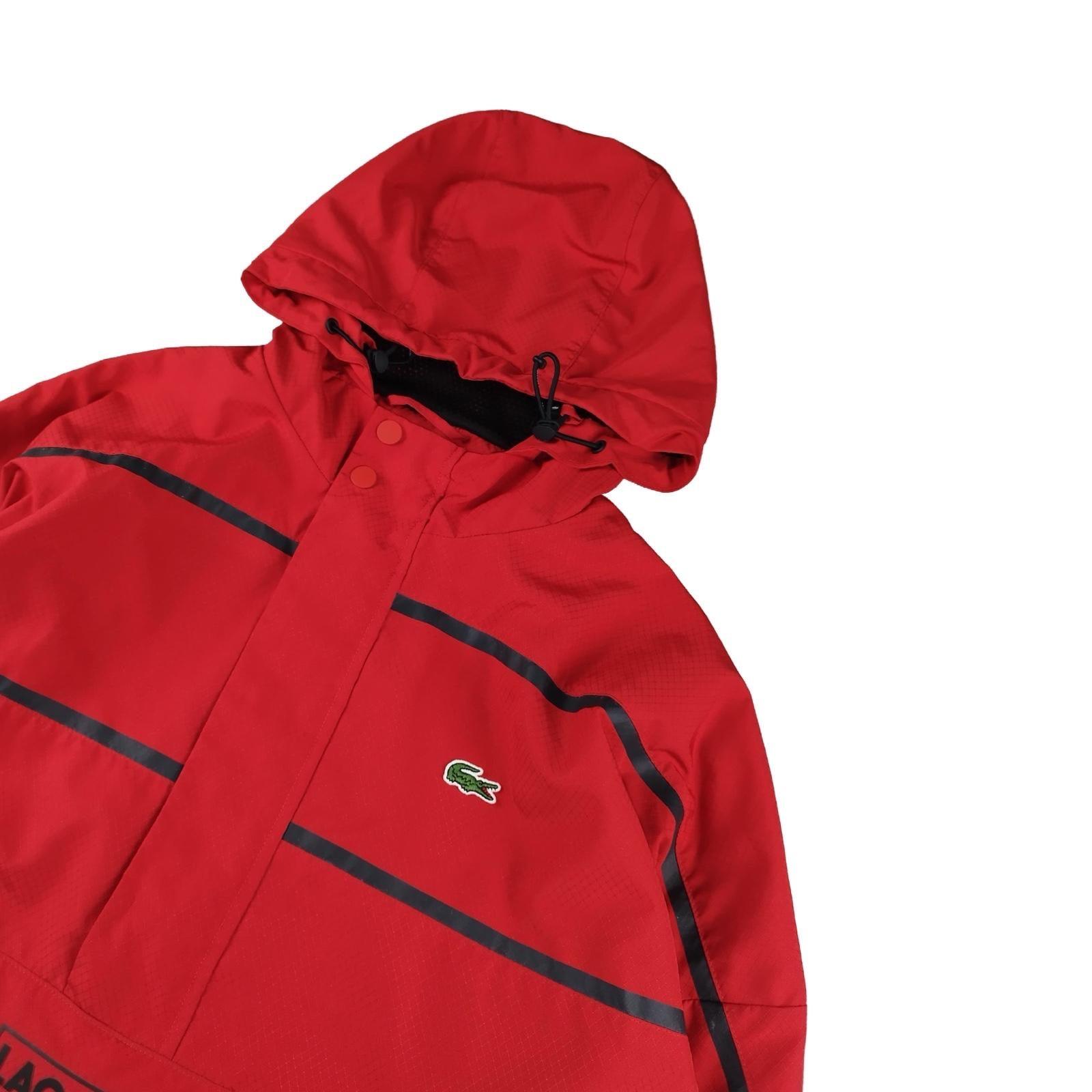 Lacoste - Coupe-vent rouge taille S - Le Saptuaire