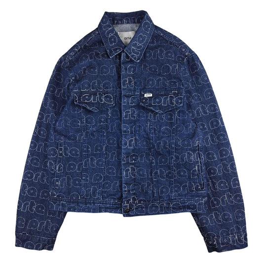 Arte - Veste en jean bleu marine taille M - Le Saptuaire