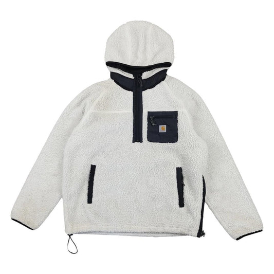 Carhartt - Polaire zippée à capuche blanche taille XL - Le Saptuaire