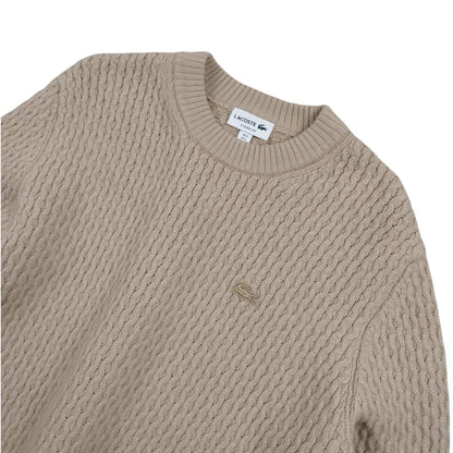 Pull en laine crème taille L - Le Saptuaire