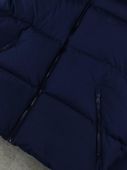 Lacoste - Navy blue down jacket size 38