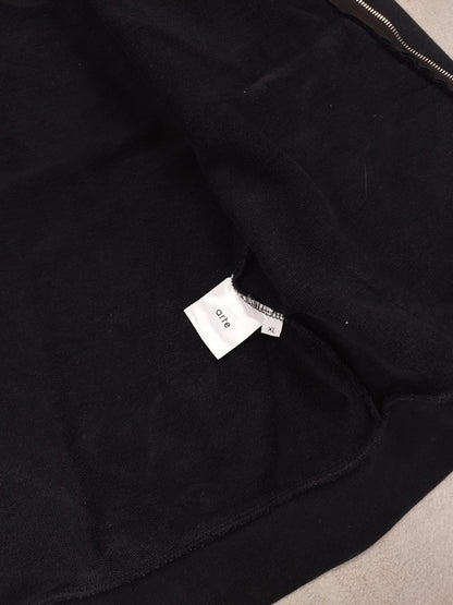 Pull zippé à capuche noir taille XL - Le Saptuaire