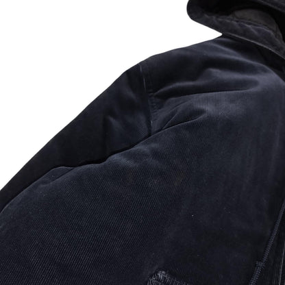 Carhartt - Veste à capuche en velours côtelé bleu marine taille XS - Le Saptuaire