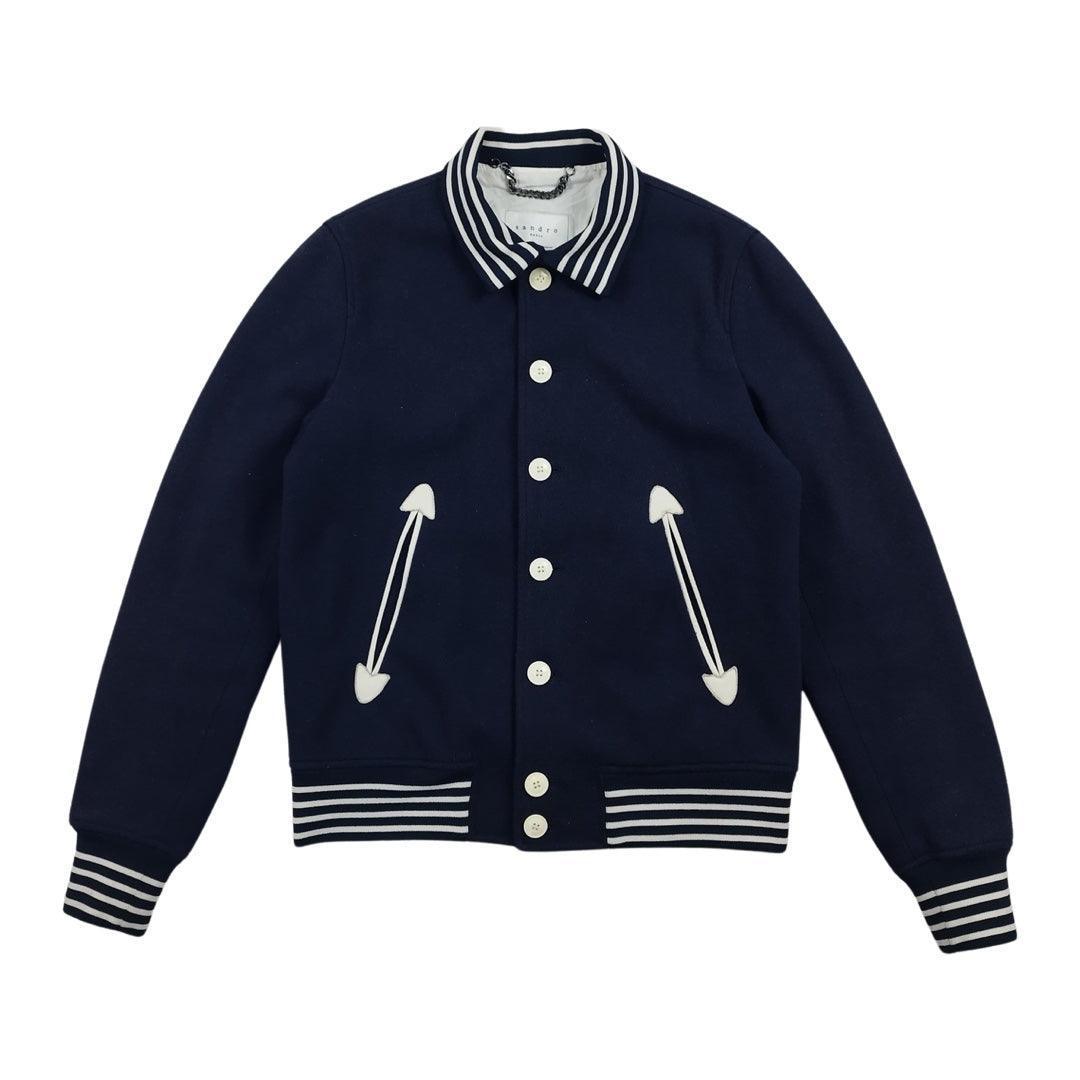 Veste Teddy bleu marine taille XS - Le Saptuaire