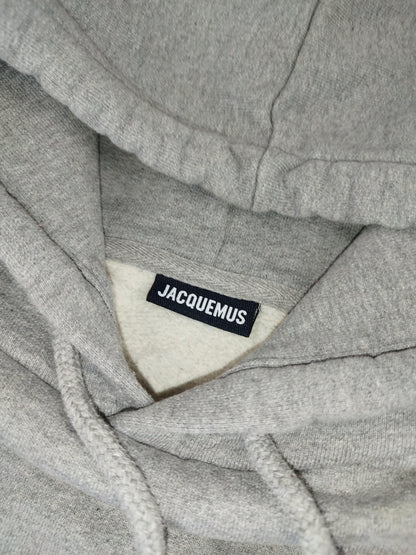 Jacquemus - Pull à capuche gris taille S - Le Saptuaire