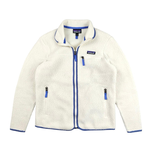 Patagonia - Polaire zippée blanc cassé taille S