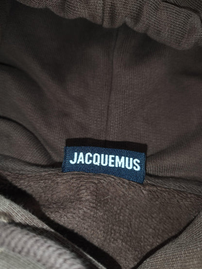 Jacquemus - Pull à capuche marron taille M - Le Saptuaire