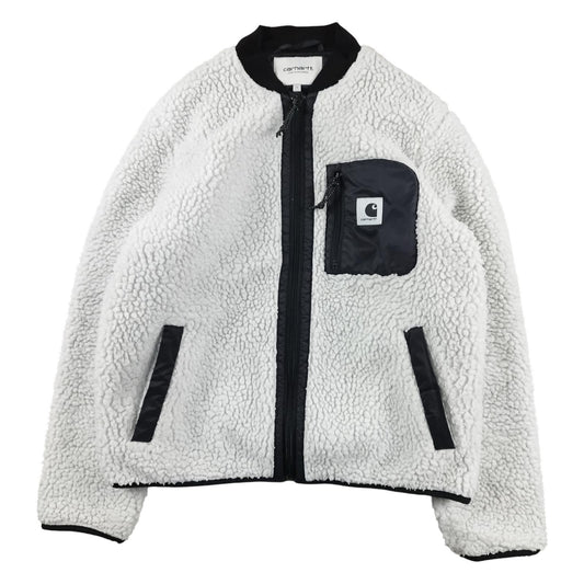 Carhartt - Polaire zippée blanche taille S