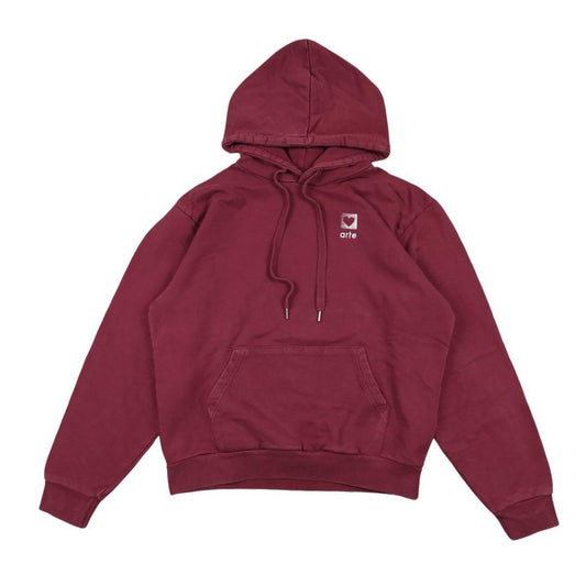 Pull à capuche bordeaux taille M - Le Saptuaire