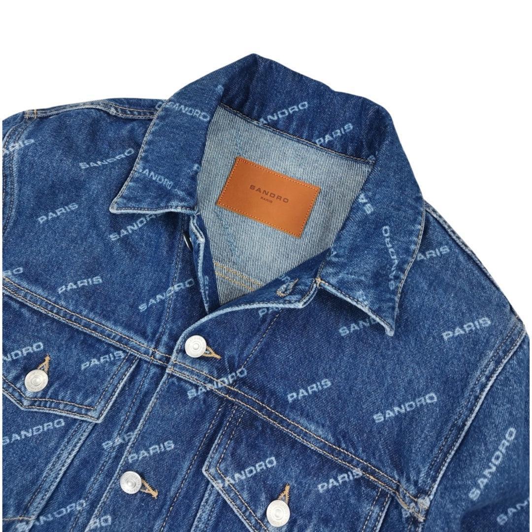 Sandro - Veste en jean bleue taille M - Le Saptuaire