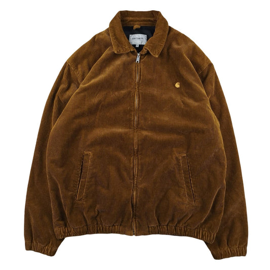 Carhartt - Veste Madison Jacket en velours côtelé marron taille XL