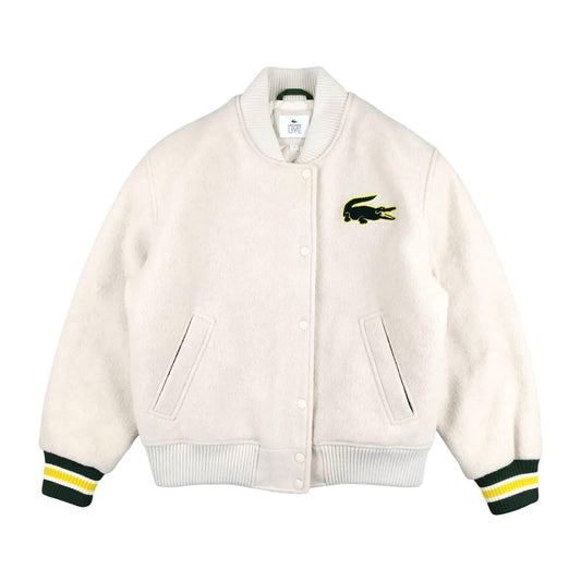 Lacoste - Varsity Jacket crème taille XS - Le Saptuaire