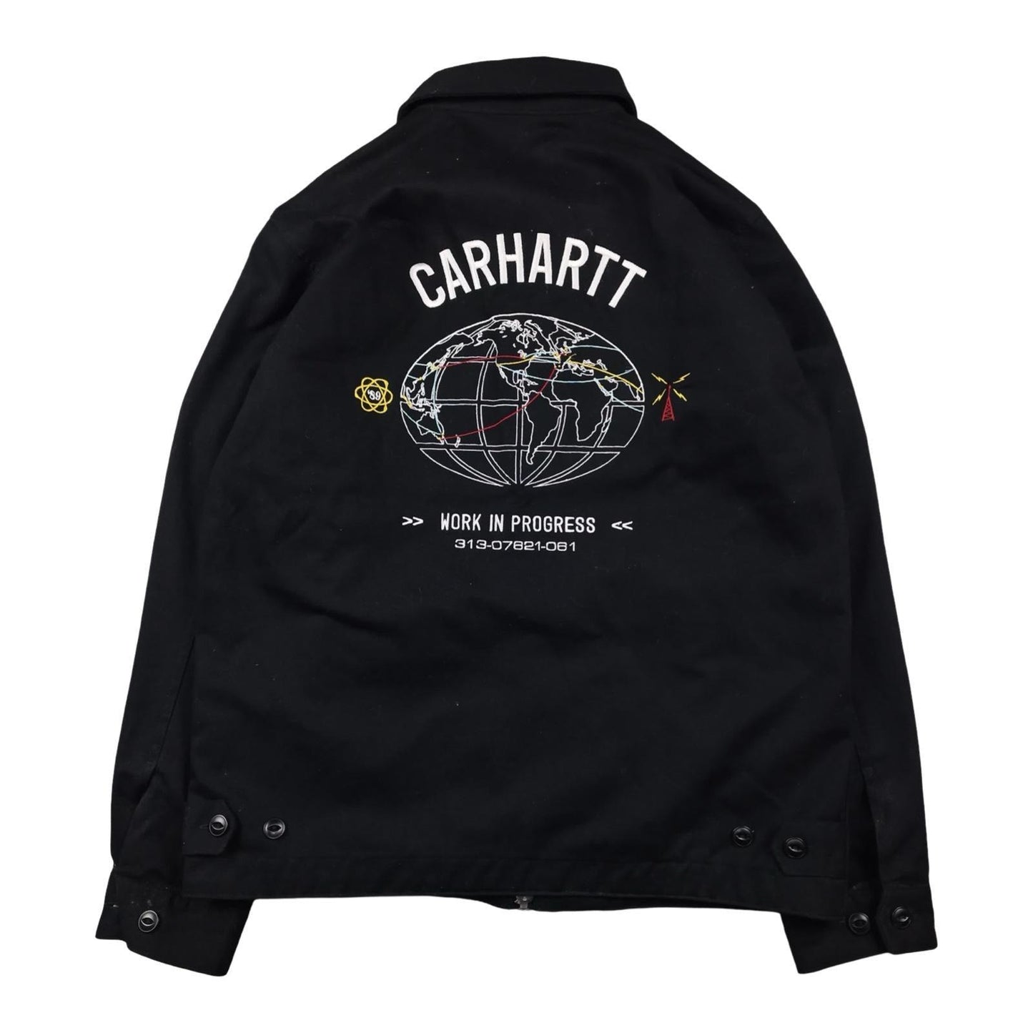 Carhartt Cartograph Jacket - Veste noire taille M - Le Saptuaire