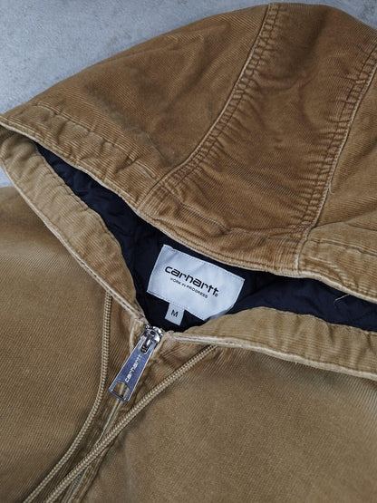 Carhartt - Veste matelassée en velours côtelé doré taille M - Le Saptuaire