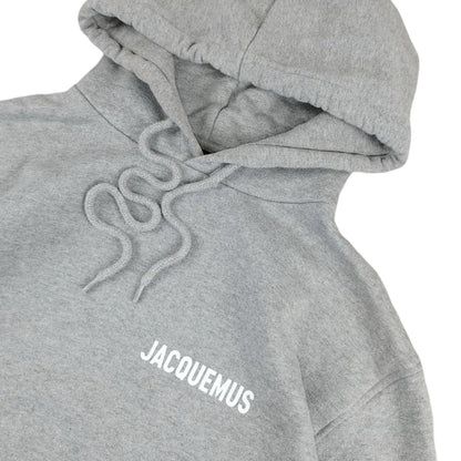 Jacquemus - Pull à capuche gris taille XS - Le Saptuaire