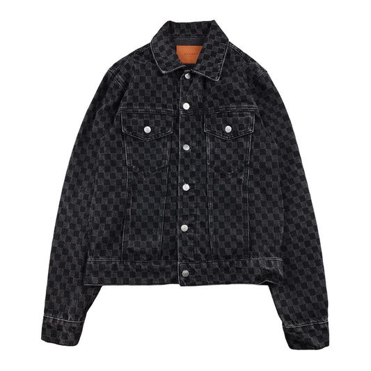 Sandro - Veste en jean noire taille S - Le Saptuaire