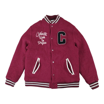 Carhartt - Varsity Jacket bordeaux taille L - Le Saptuaire