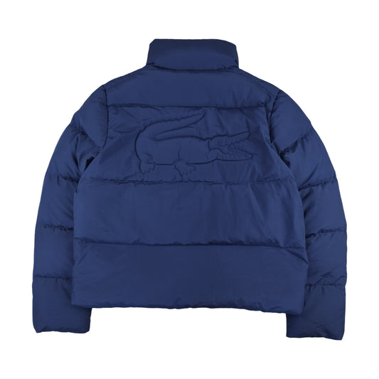 Lacoste - Doudoune bleu marine taille S