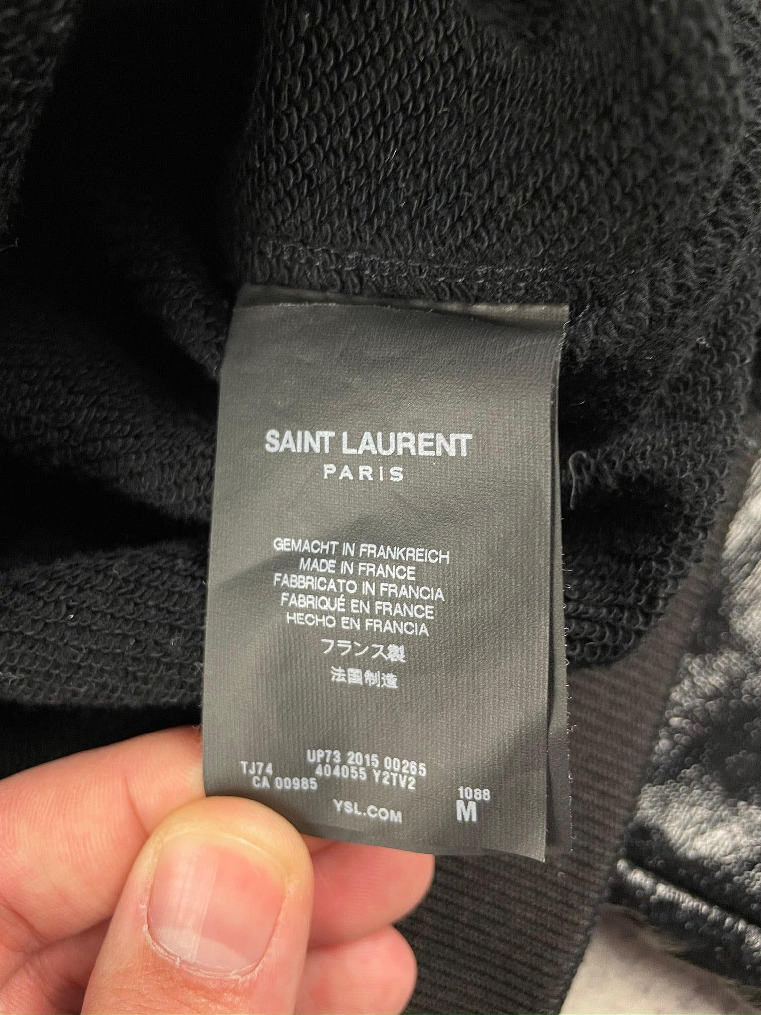 Saint Laurent - Pull à col rond noir taille M - Le Saptuaire