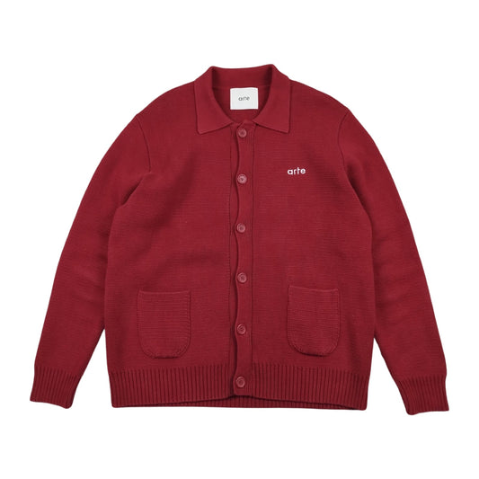 Cardigan rouge taille L