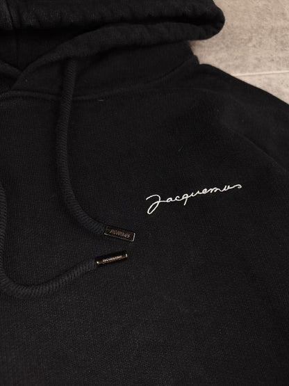 Jacquemus - Pull à capuche noir taille S