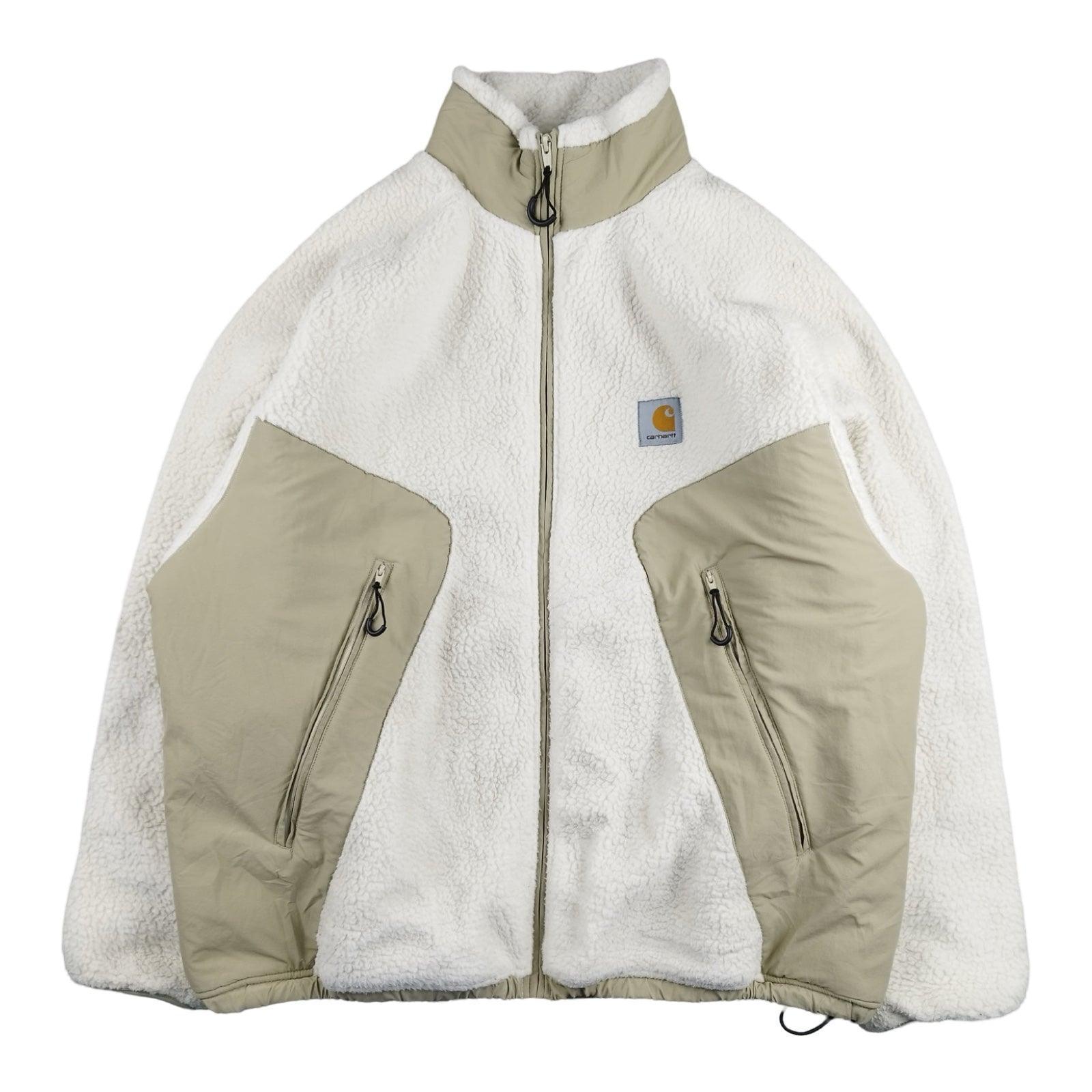 Carhartt - Polaire zippée blanc cassé taille L - Le Saptuaire